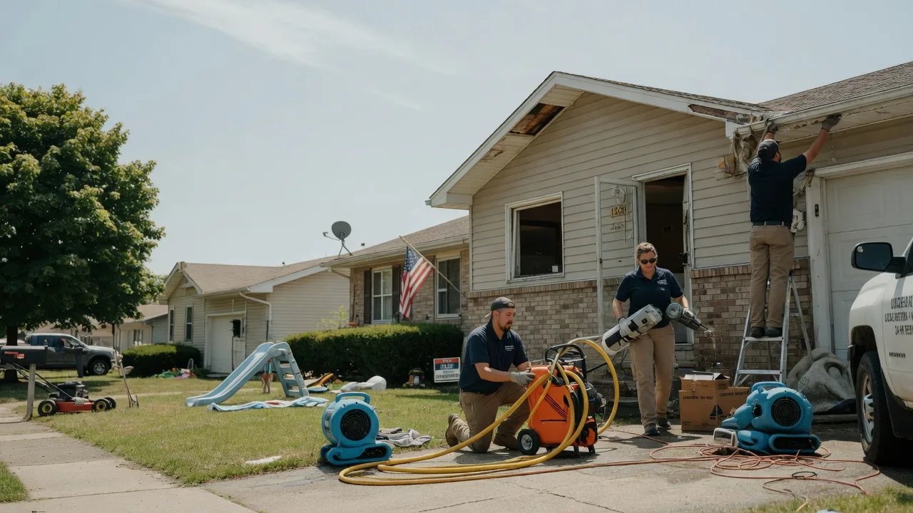 Water Damage Restoration in Hustisford, WI near me